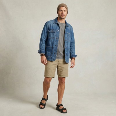 Sandales en cuir STONE avec fermeture velcro Zerimar - 3