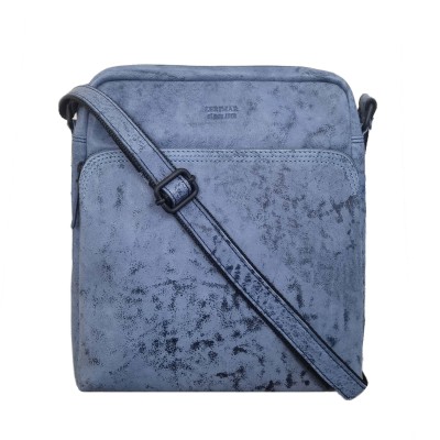 Sac bandoulière en cuir modèle NAGIB 30x25x9 cm