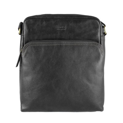 Sac bandoulière en cuir modèle NAGIB 30x25x9 cm