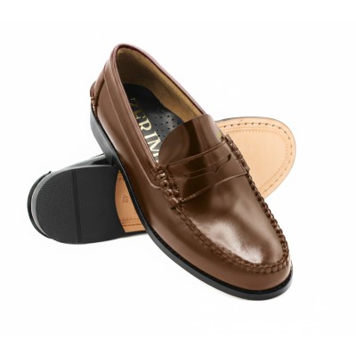 Mocassins homme avec barrette modèle ROGO