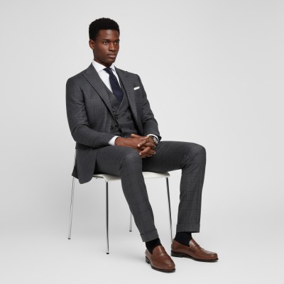 Mocassins homme avec barrette modèle ROGO