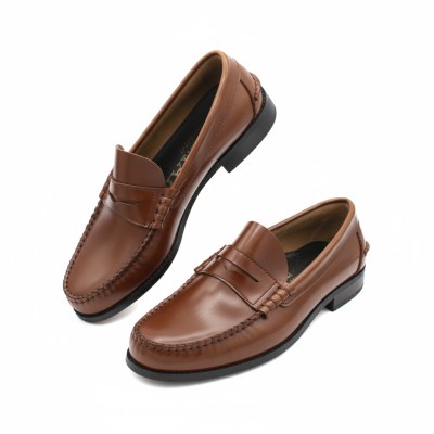 Mocassins homme avec barrette modèle ROGO