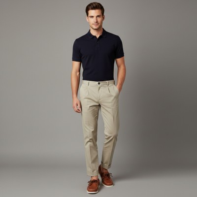 Chaussures bateau en cuir à lacets modèle TIRRENO