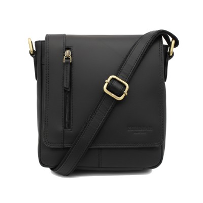 Sac bandoulière en cuir modèle LOSABE 22x20x5 cm