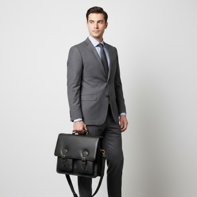 Porte-documents en cuir 41x31x17 cm BIGGER