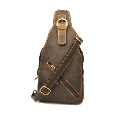 Sac bandoulière en cuir modèle ROTE 29x18x5 cm