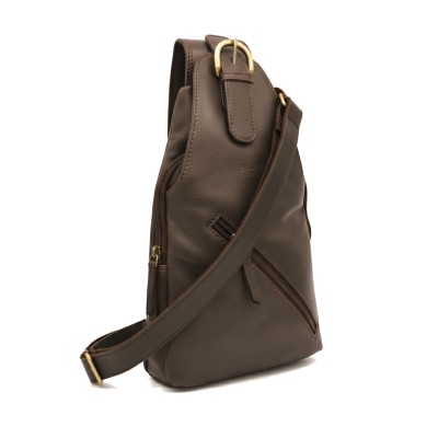 Sac bandoulière en cuir modèle ROTE 29x18x5 cm