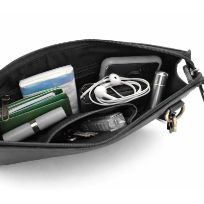 Sac bandoulière en cuir 27x20x6,5 cm LATERI