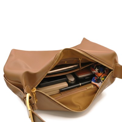 Sac à bandoulière en cuir 35x21x14 cm HELBO