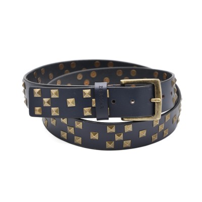 Ceinture en cuir cloutée 38 mm STUDS