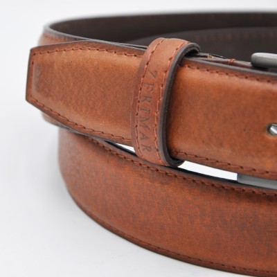 Ceinture cuir 34 mm modèle JASPE