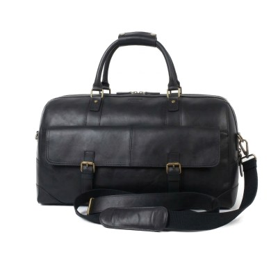 Grand sac de voyage en cuir 28x49x24 cm DECOX