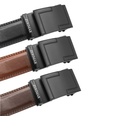 Ceinture en cuir avec boucle automatique modèle BASTA