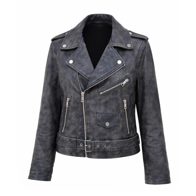 Veste en cuir heavy modèle SCOTISH