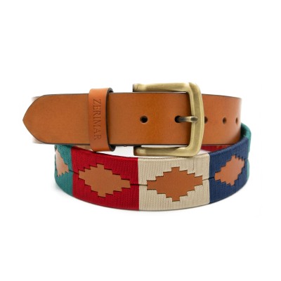 Ceinture en cuir 38 mm modèle PAMPA