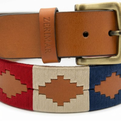 Ceinture en cuir 38 mm modèle PAMPA