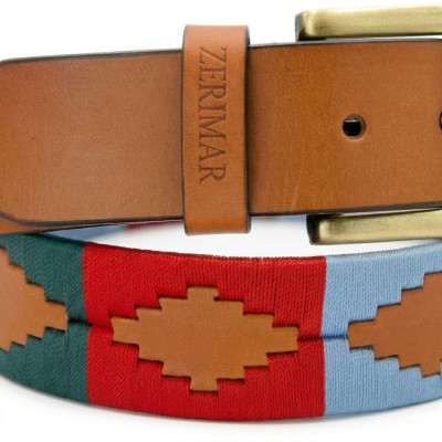 Ceinture en cuir 38 mm modèle PAMPA