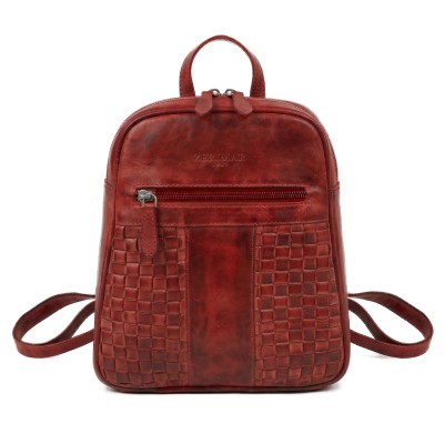 Sac à dos en cuir naturel 26x21x7 cm STILL