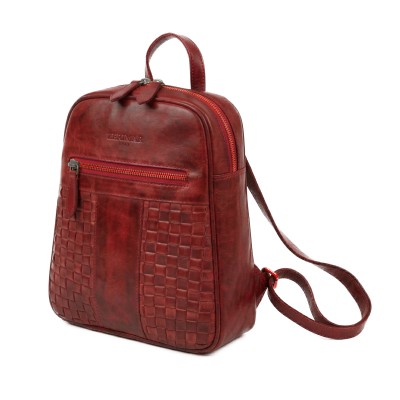 Sac à dos en cuir naturel 26x21x7 cm STILL