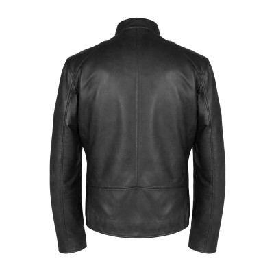 Veste en cuir zippée NAULE