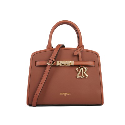 Sac en cuir à double anse 25x19x9 cm PALMA