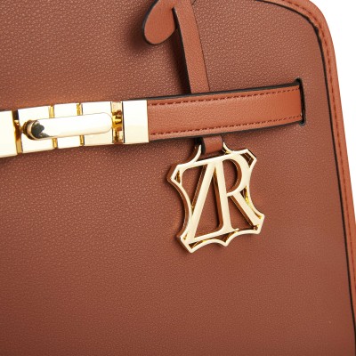 Sac en cuir à double anse 25x19x9 cm PALMA