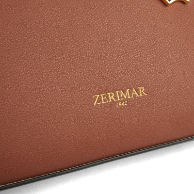 Sac en cuir à double anse 25x19x9 cm PALMA