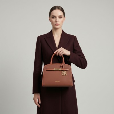 Sac en cuir à double anse 25x19x9 cm PALMA