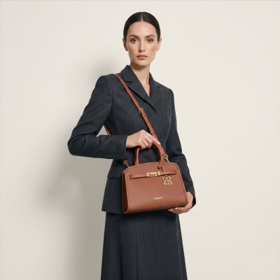 Sac en cuir à double anse 25x19x9 cm PALMA