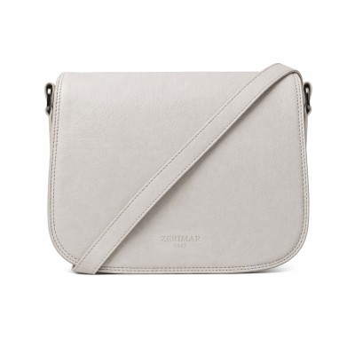 Sac bandoulière en cuir 25x20x8 cm LUVIN