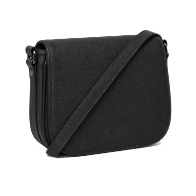 Sac bandoulière en cuir 25x20x8 cm LUVIN