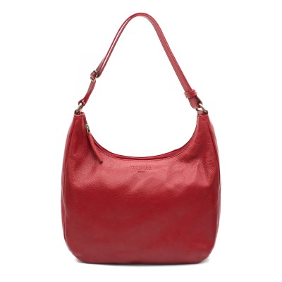 Sac en cuir avec fermeture éclair 22x19x8 cm MINE