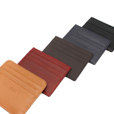 Porte-cartes en cuir 8x10 cm BUZZ