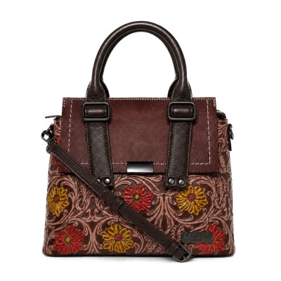 Sac en Cuir à Double Anse 23x29x11,5 cm ARABESCO