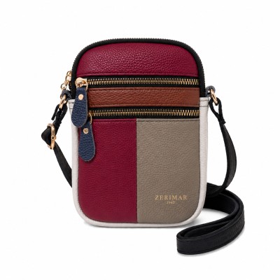 Mini Sac Bandoulière en Cuir 18x12x3 cm DATA