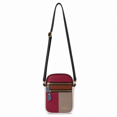 Mini Sac Bandoulière en Cuir 18x12x3 cm DATA