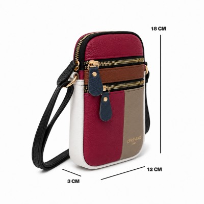 Mini Sac Bandoulière en Cuir 18x12x3 cm DATA