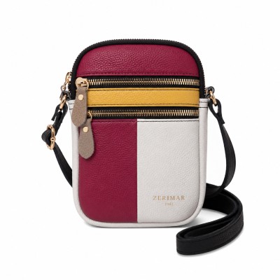 Mini Sac Bandoulière en Cuir 18x12x3 cm DATA