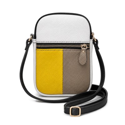 Mini Sac Bandoulière en Cuir 18x12x3 cm DATA