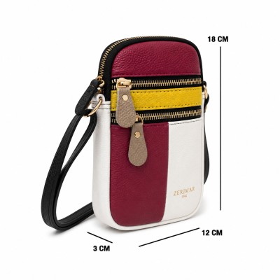Mini Sac Bandoulière en Cuir 18x12x3 cm DATA