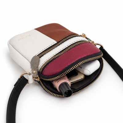 Mini Sac Bandoulière en Cuir 18x12x3 cm DATA