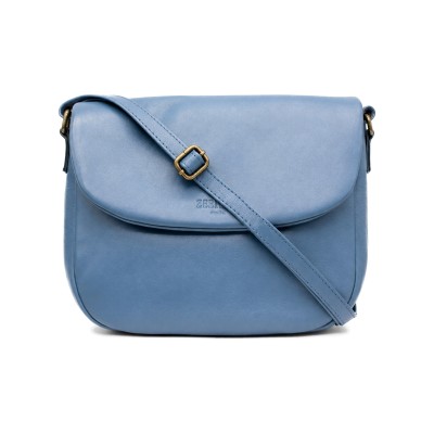 Sac à rabat en cuir 23x28x5 cm CORDE