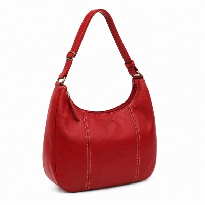 Sac en cuir avec fermeture éclair 22x19x8 cm MINE