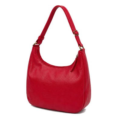 Sac en cuir avec fermeture éclair 22x19x8 cm MINE
