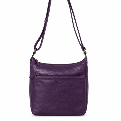 Sac bandoulière en cuir 28x24x11 cm MISTIK