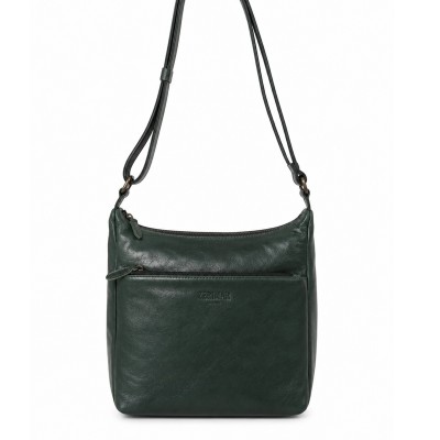 Sac bandoulière en cuir 28x24x11 cm MISTIK