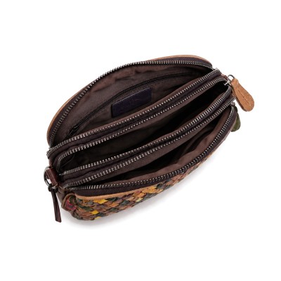 Sac en Cuir à Double Anse 22x15x7 cm Modèle TRENZA