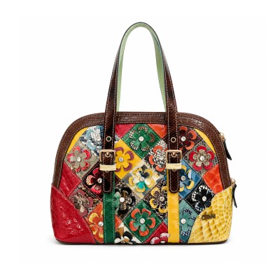 Sac en Cuir à Double Anse 33x24x15 cm COLORADE
