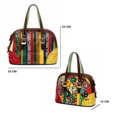 Sac en Cuir à Double Anse 33x24x15 cm COLORADE