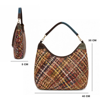 Sac en Cuir à Double Anse 45x35x5 cm BIGGER